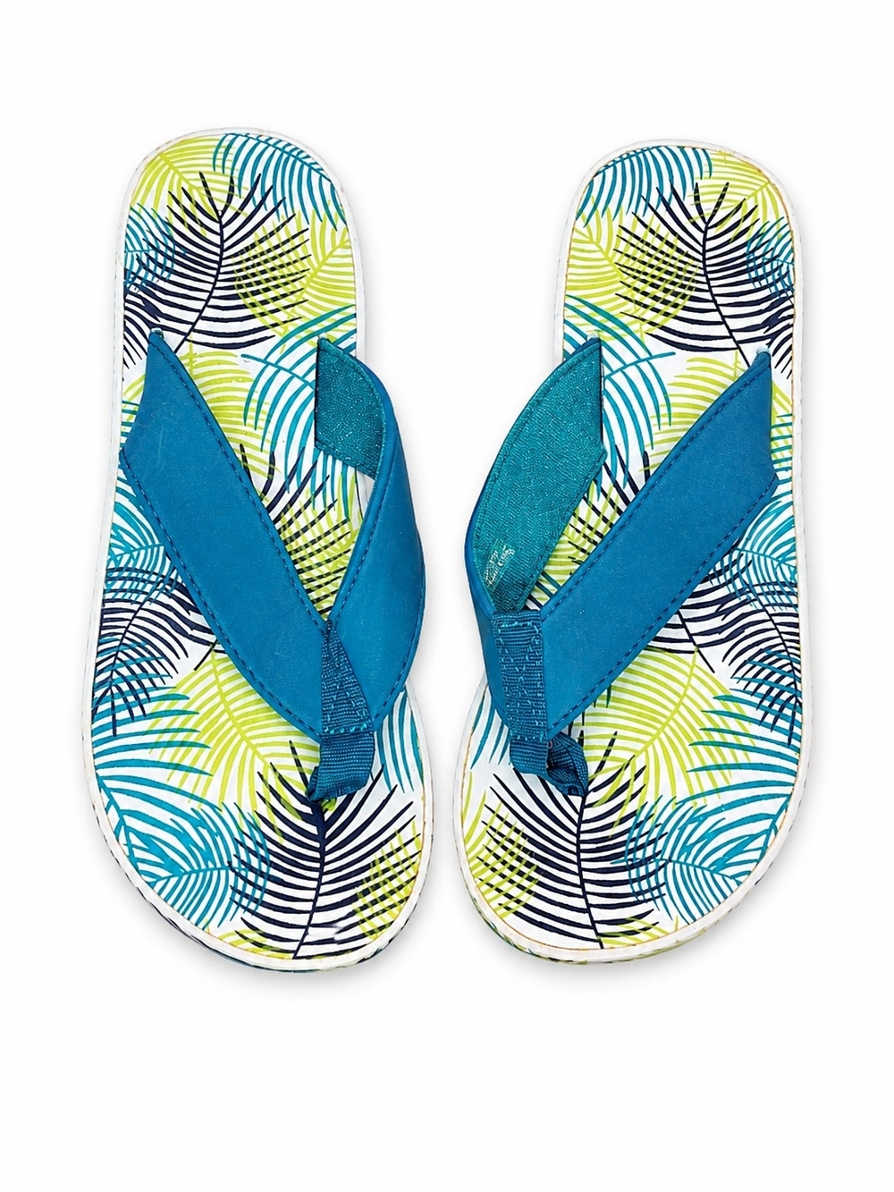4/$15🟢•Tropical Leaf Flip Flop Sandals